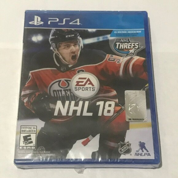 PS4 NHL 18 (Factory Sealed) PlayStation 4 - Picture 1 of 3